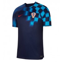 Camiseta Croacia Segunda Equipación Replica Mundial 2022 mangas cortas